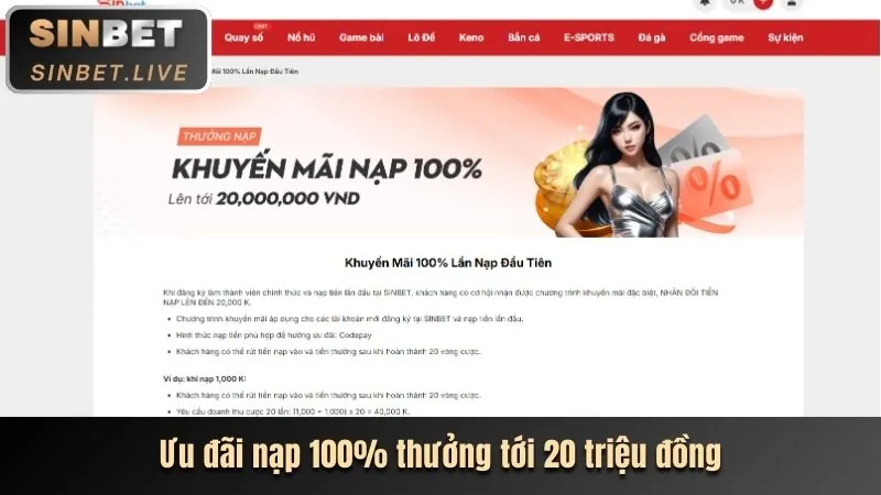 Hoàn trả không giới hạn cho VIP